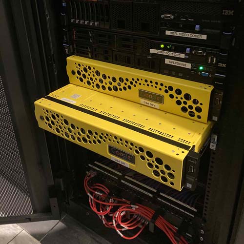 data centre rack installation